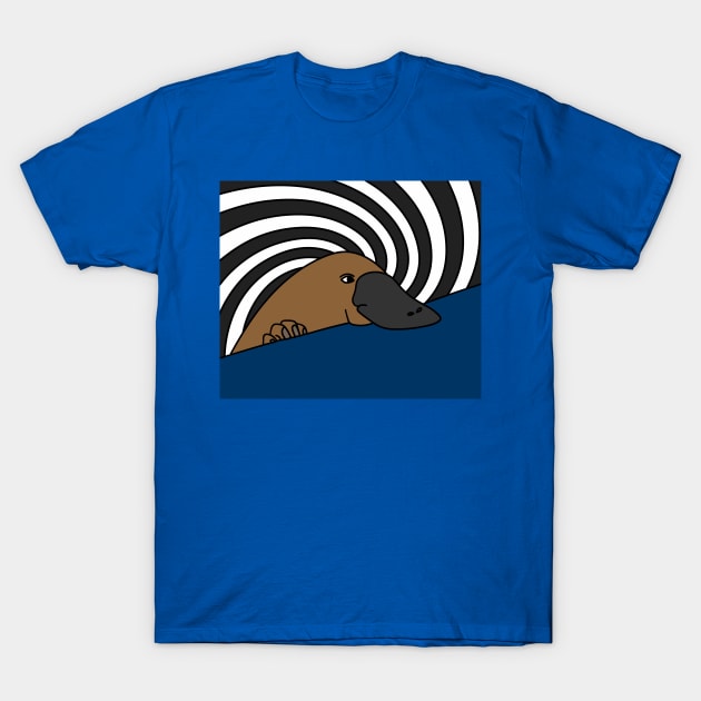 Platypus Vintage Retro T-Shirt by flofin